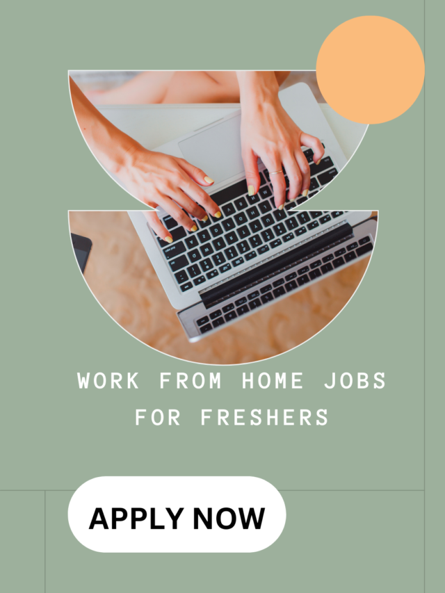 Work From Home Jobs For Freshers