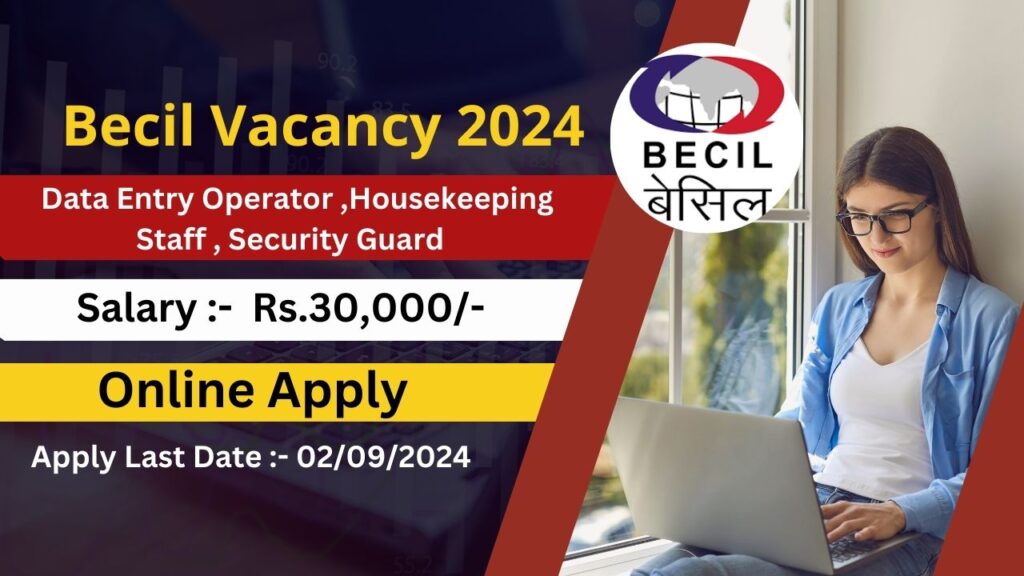 Becil Vacancy 2024