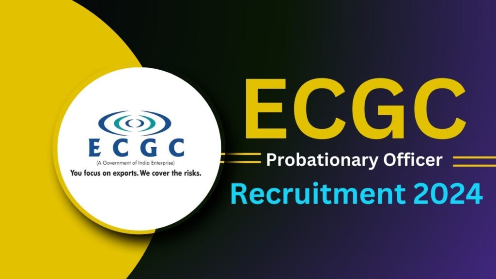 ECGC PO Recruitment 2024