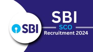 SBI SCO Recruitment 2024