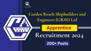 GRSE Apprentice Recruitment 2024