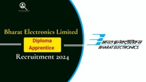 BEL Diploma Apprentice Recruitment 2024