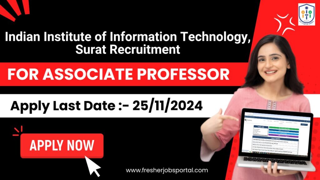 IIIT Associate Professor Recruitment 2024