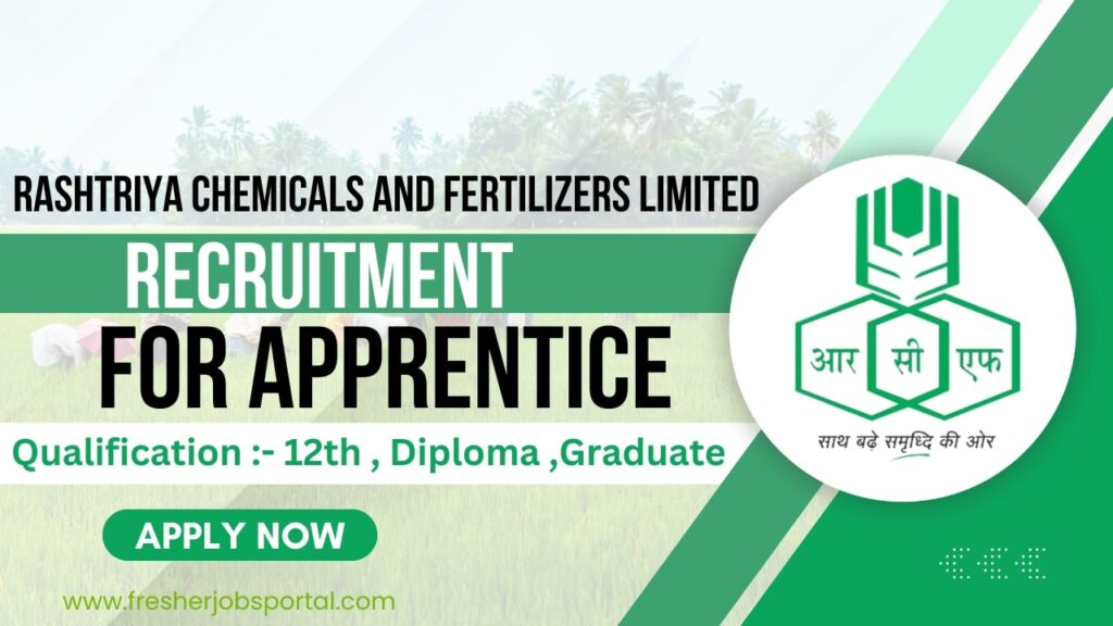 RCF Apprentice Recruitment 2024