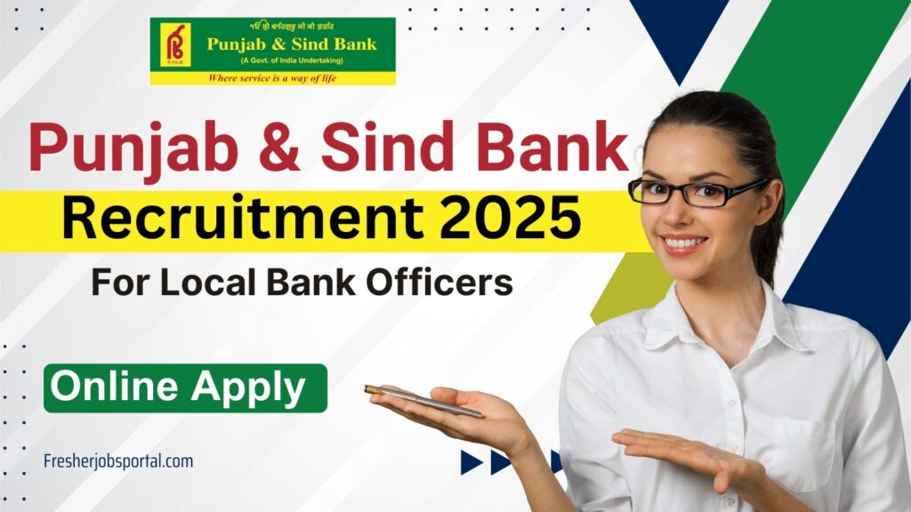 Officer Position at Punjab & Sind Bank 2025